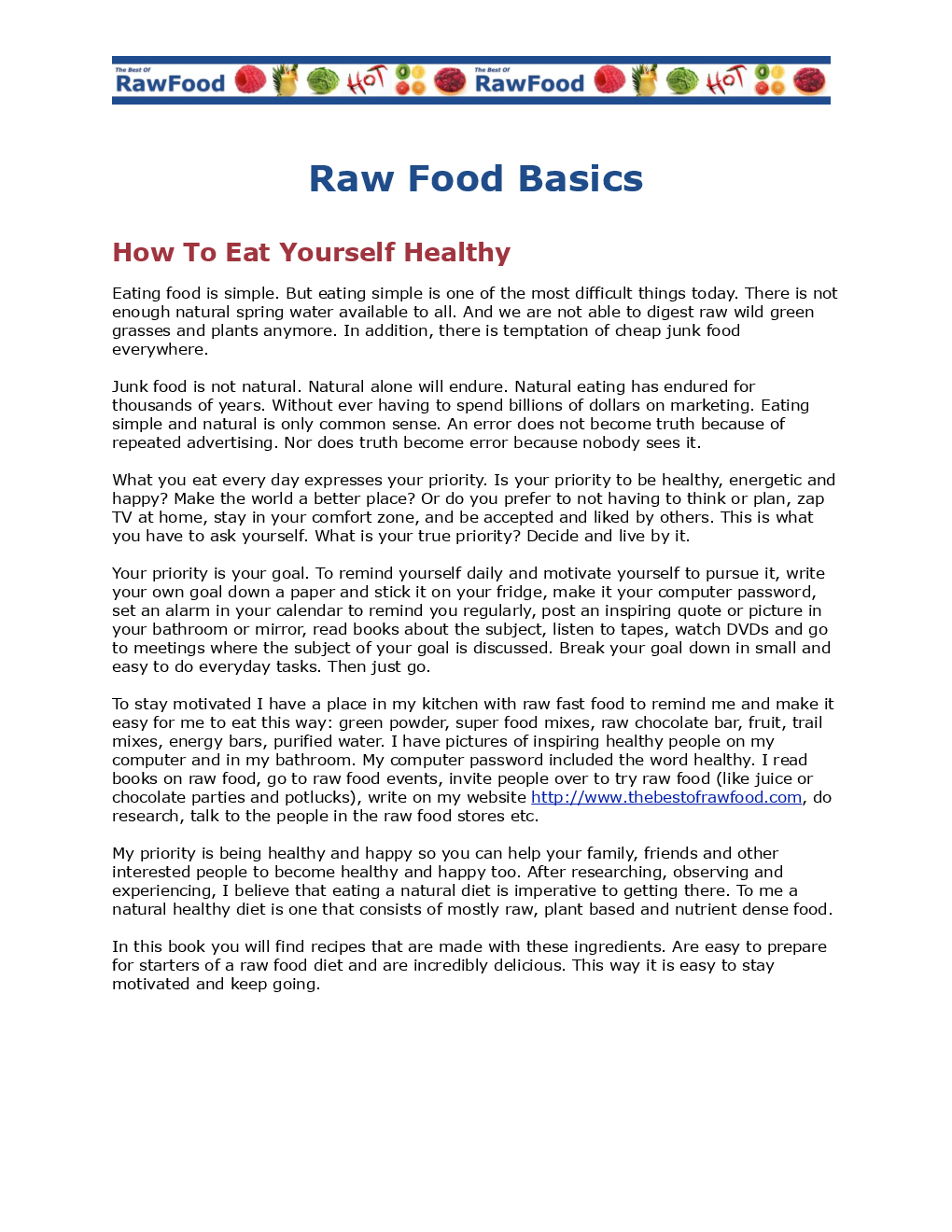 The Best Raw Food Recipes - Page 4