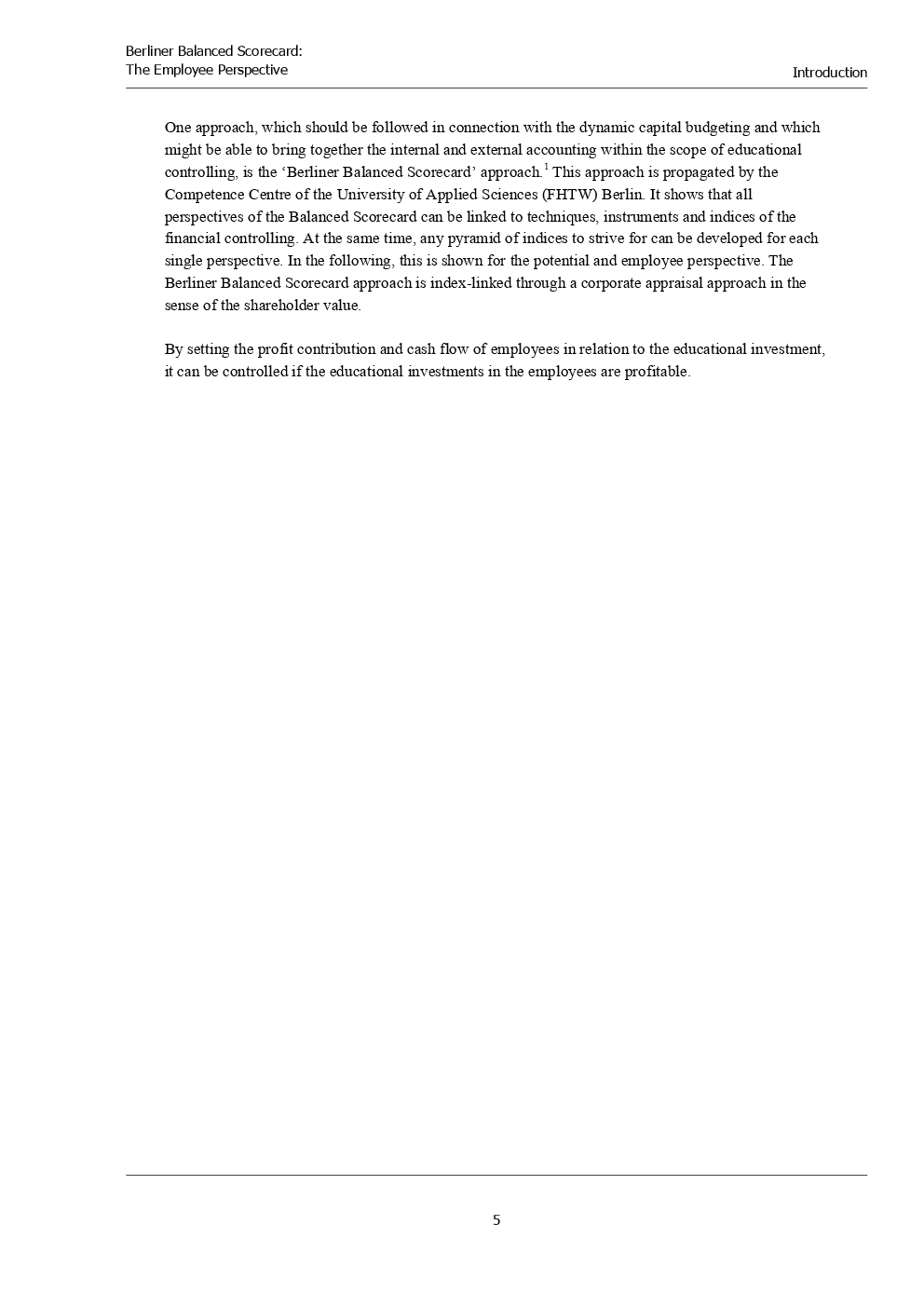 Berliner Blanced Scorecard Employee Perspective - Page 5