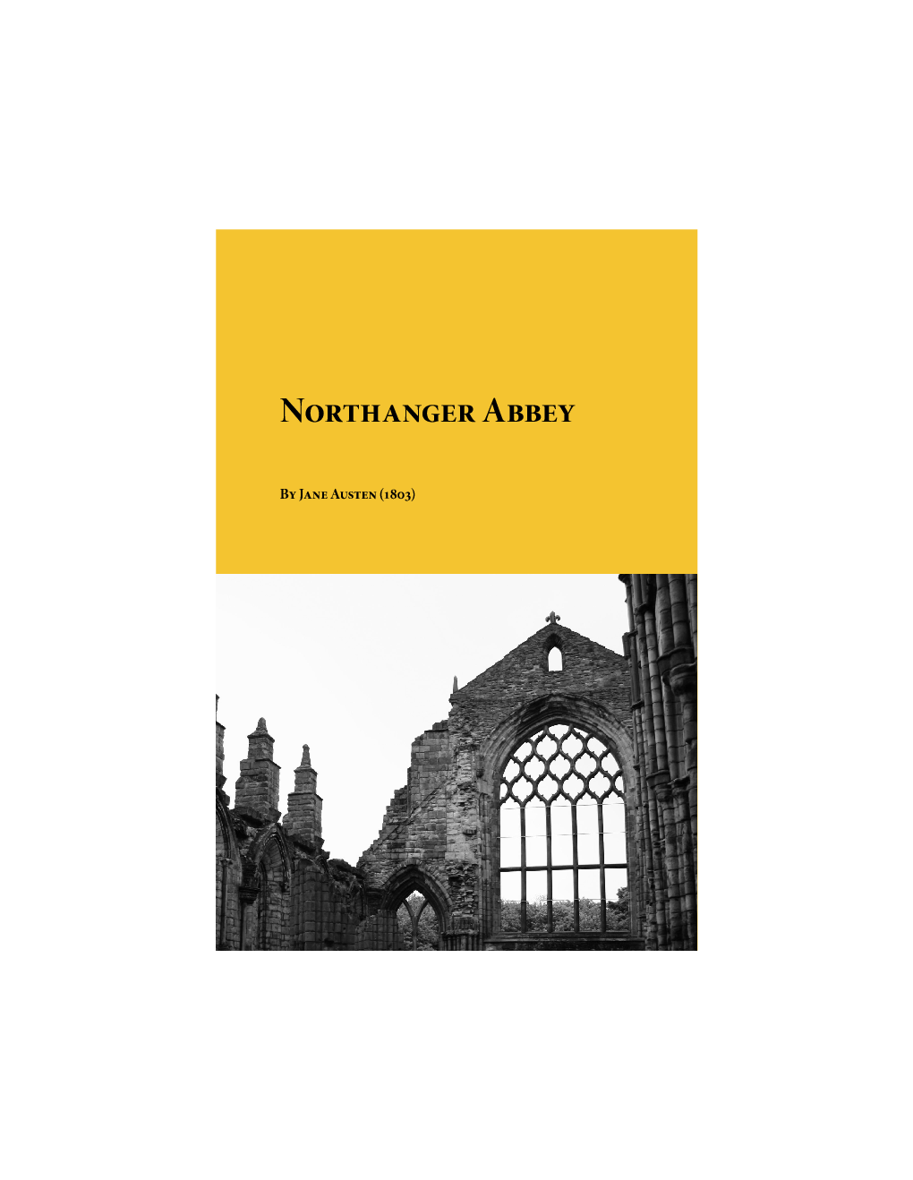 Northanger Abbey - Page 1