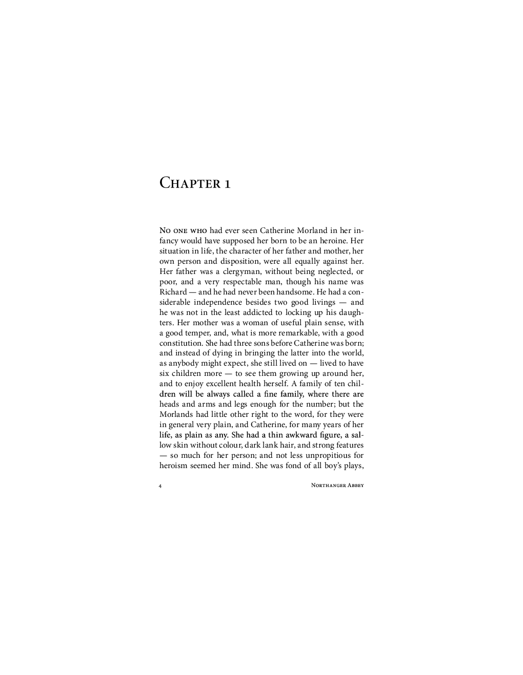 Northanger Abbey - Page 3