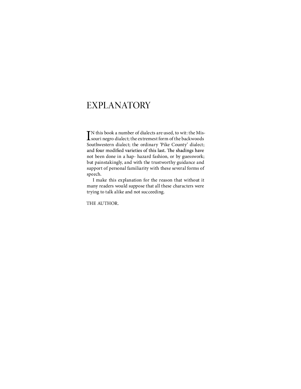 The Adventures Of Huckleberry Finn - Page 3