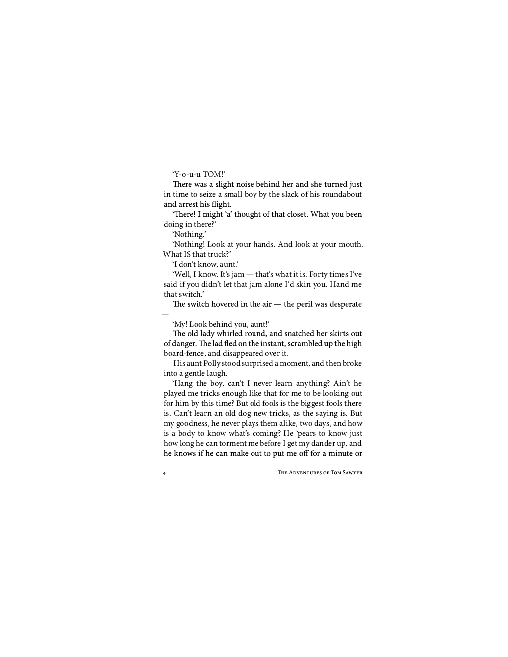 The Adventures Of Tom Sawyer - Page 4