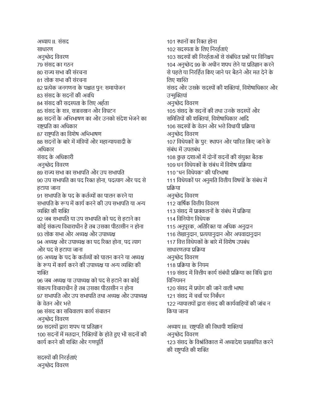 Indian Constitution For MPPSC Study Material In Hindi - Page 4