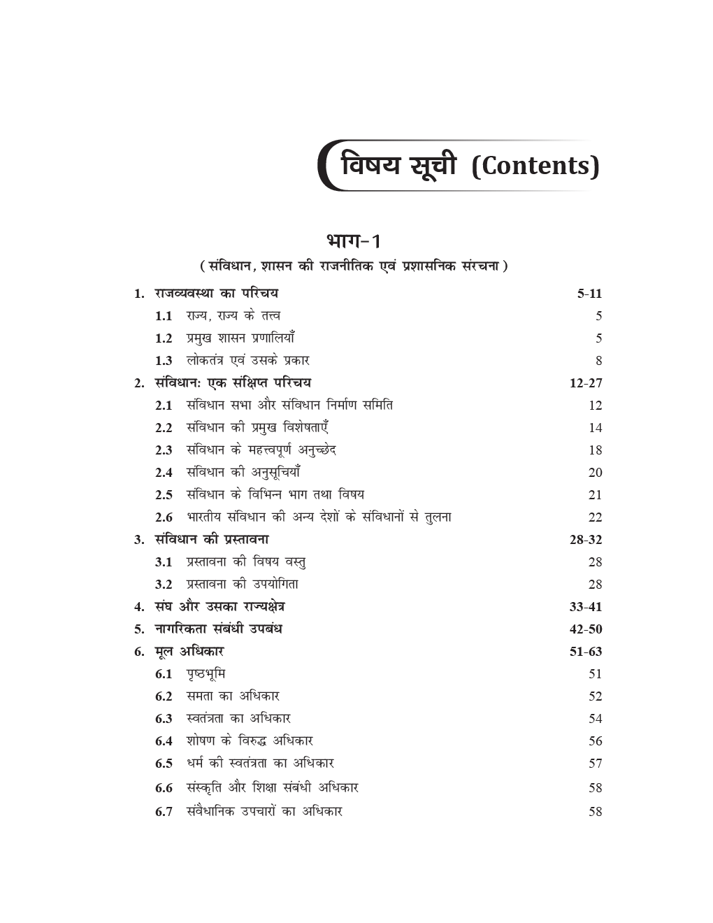 Indian Polity Part-1 For MPPSC Study Material In Hindi - Page 3