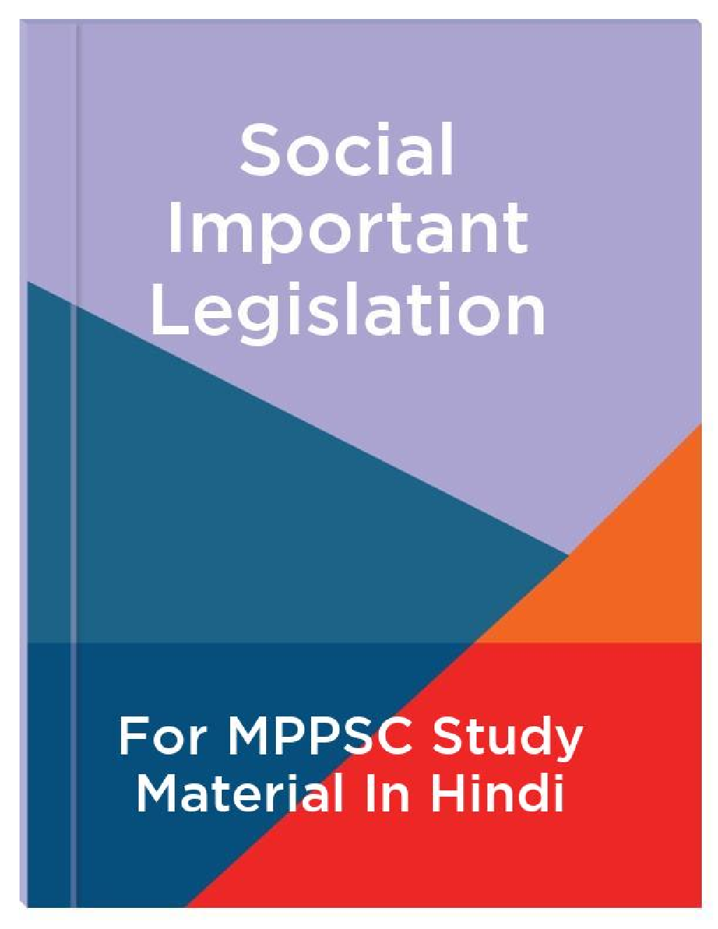 Social Important Legislation For MPPSC Study Material In Hindi - Page 1
