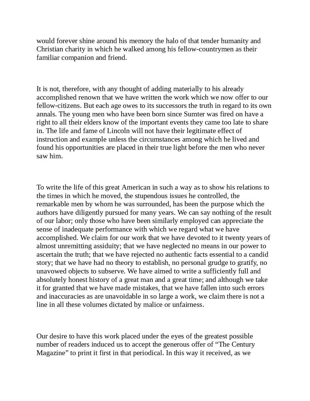 Abraham Lincoln A History - Page 3