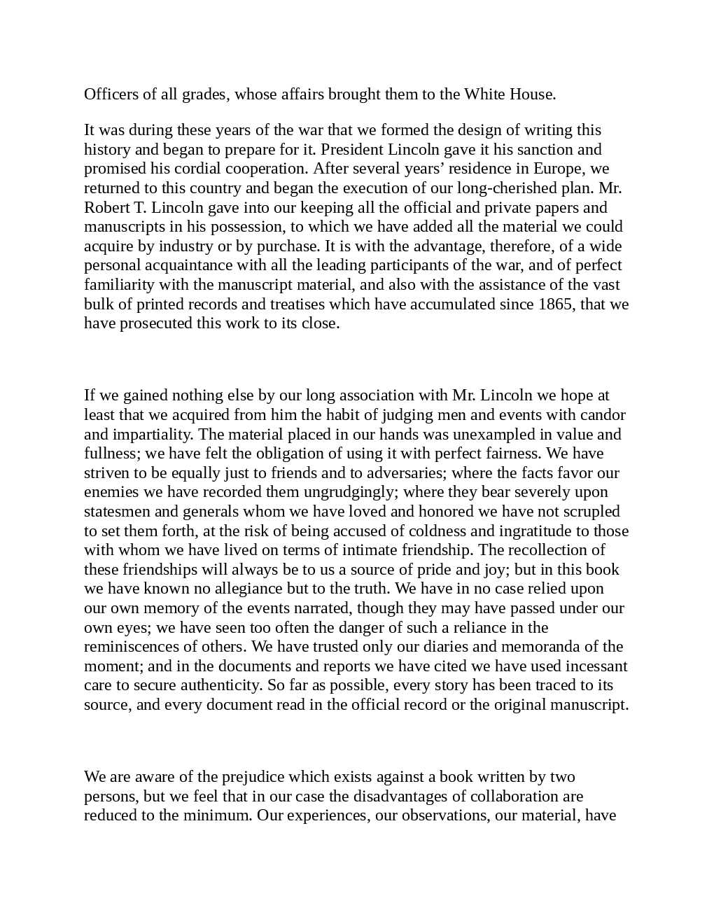 Abraham Lincoln A History - Page 5