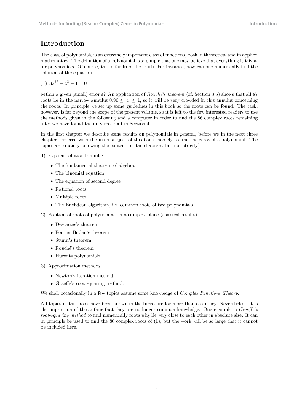 Methods For Finding Zeros In Polynomials - Page 5