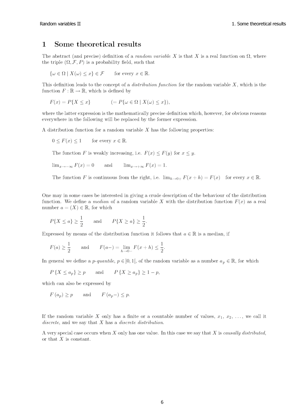 Random Variables II - Page 5