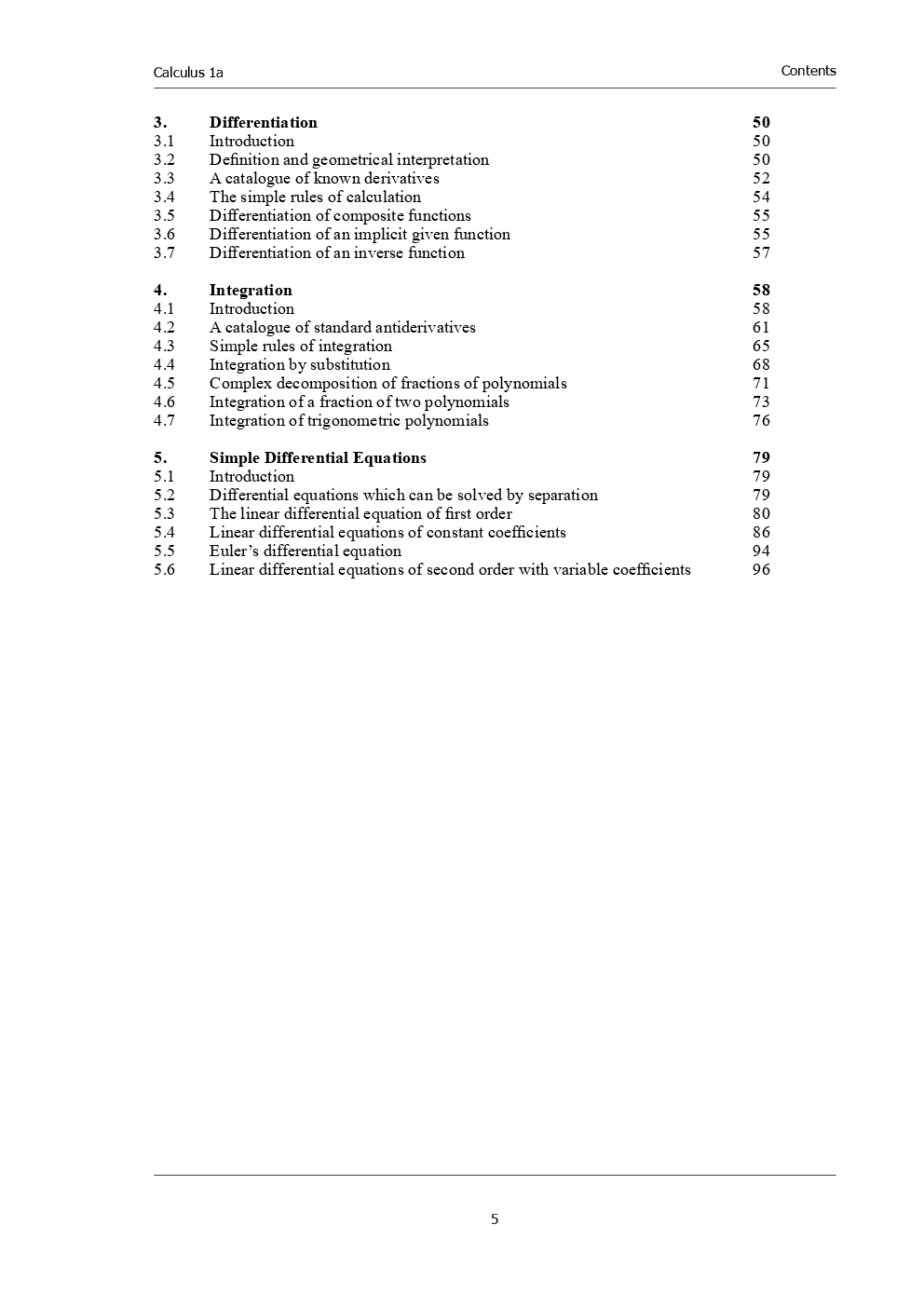 Real Functions In One Variable - Page 4