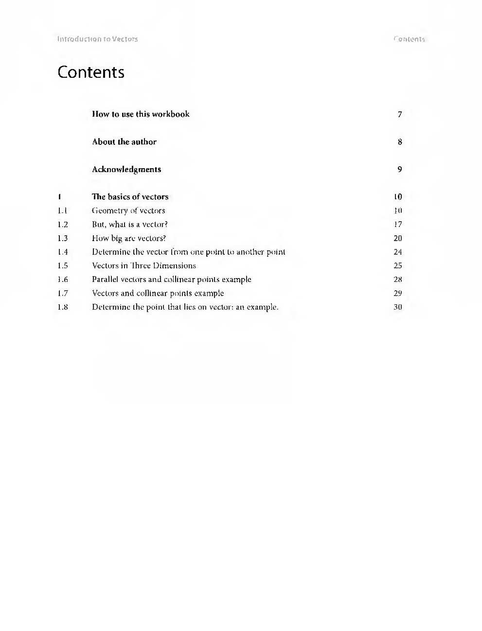 Introduction To Vectors  - Page 3