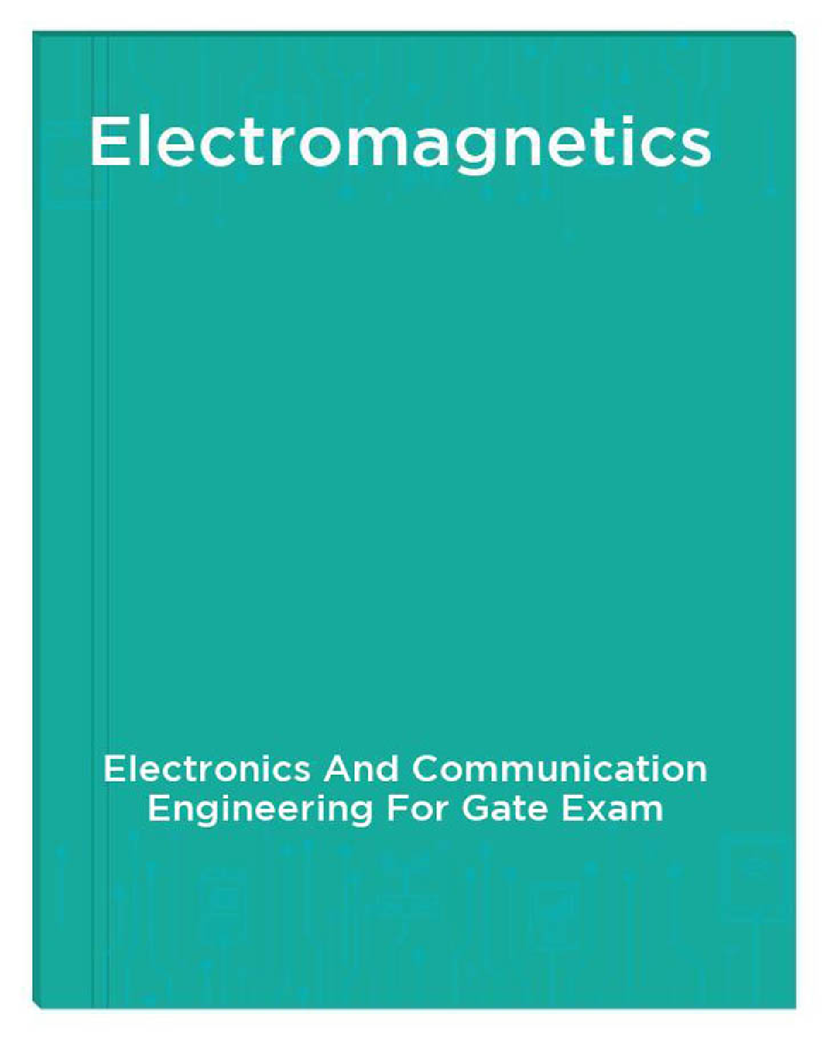 Electromagnetics - Page 1