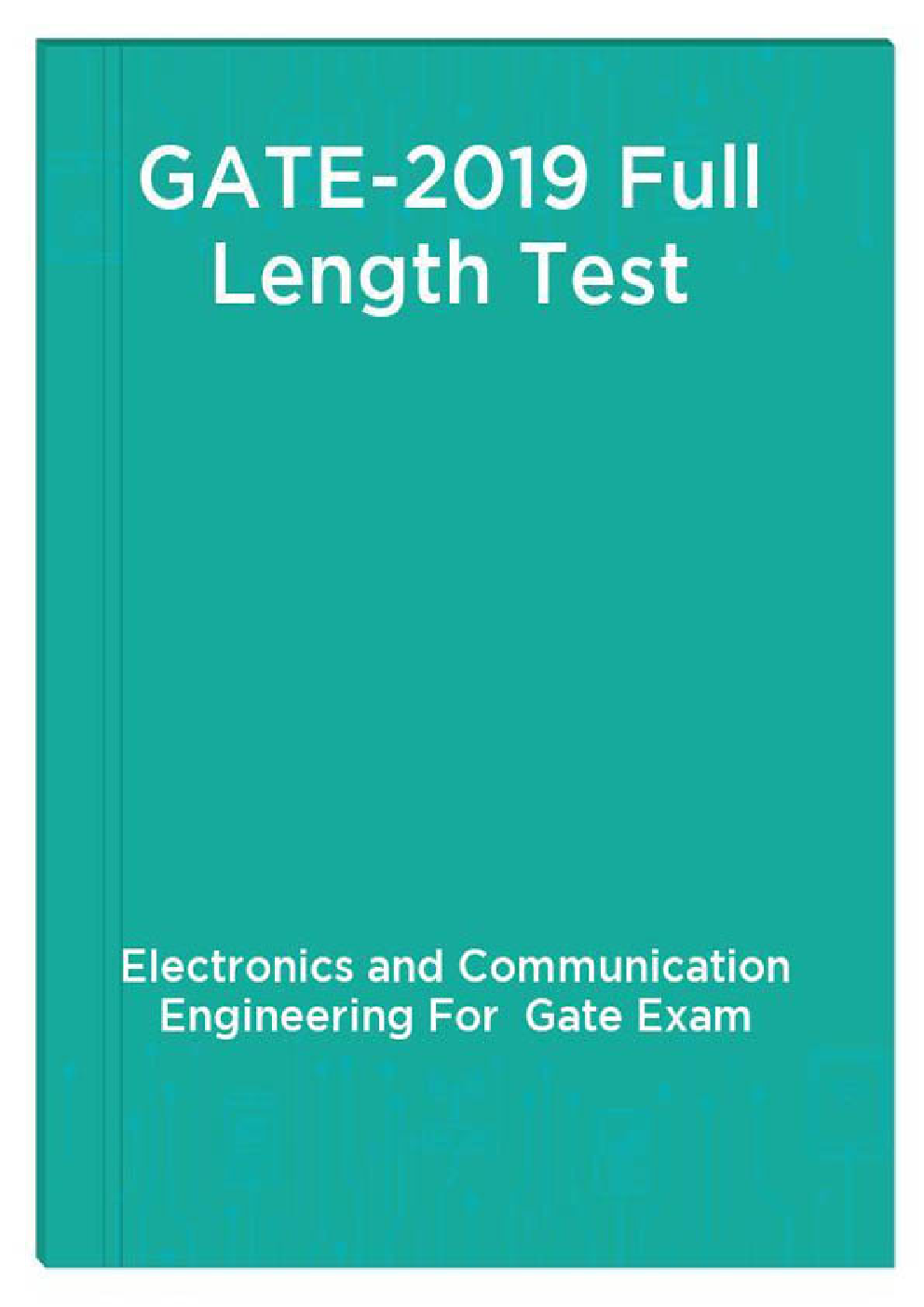 Gate-2019 Full Length Test - Page 1