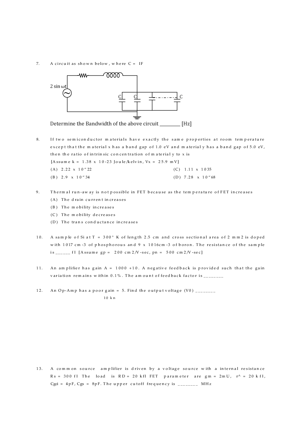 Gate-2019 Full Length Test - Page 5