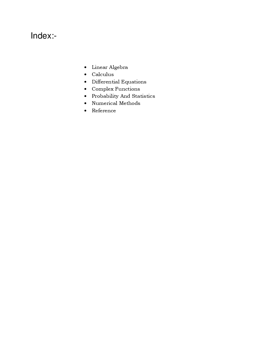Engineering Mathematics - Page 2