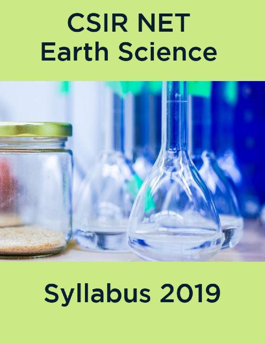 CSIR NET Earth Sciences Syllabus 2019 - Page 1