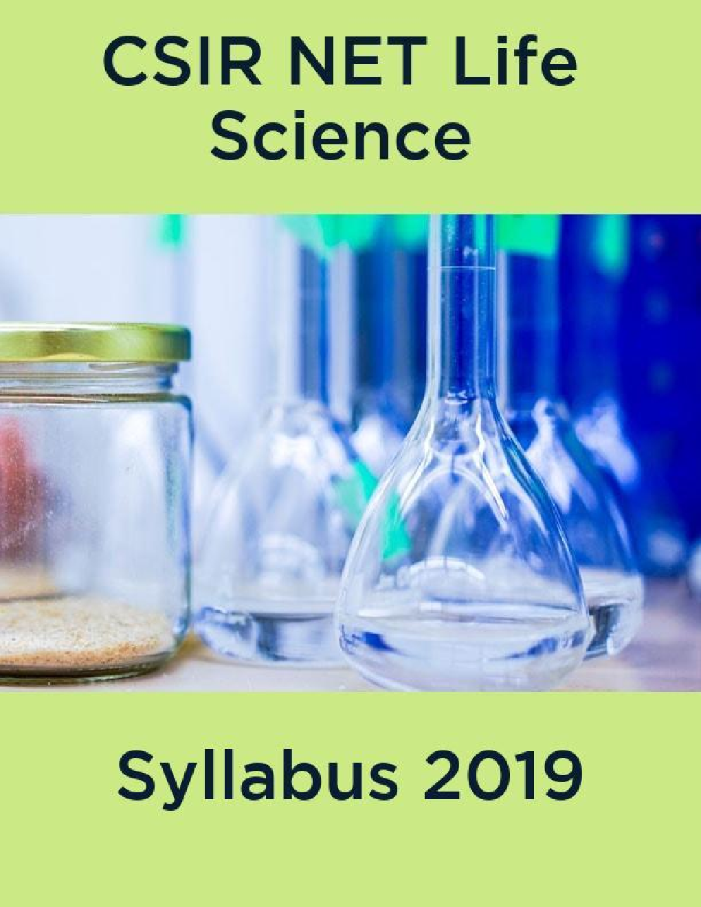 CSIR NET Life Sciences Syllabus 2019 - Page 1