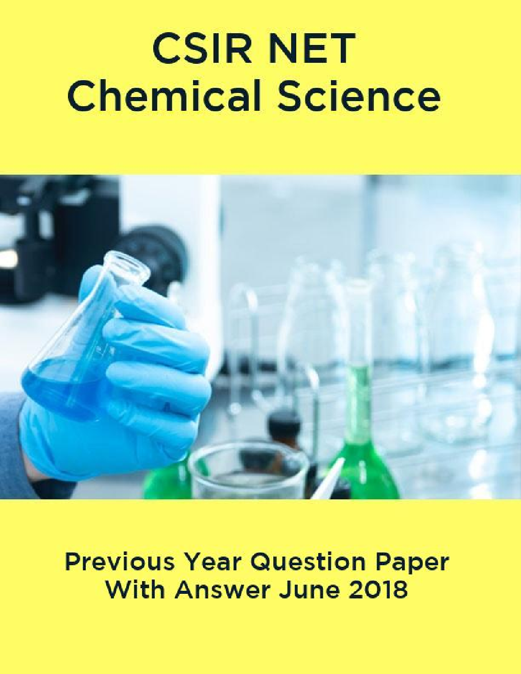 CSIR NET Chemical Science Previous Year Question Paper With Answer June 2018 - Page 1