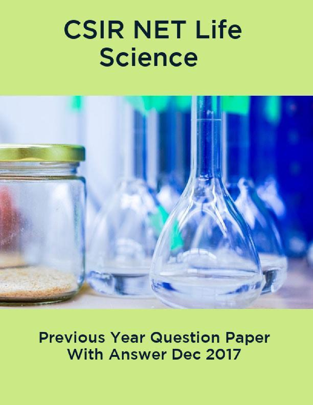 CSIR NET Life Science Previous Year Question Paper With Answer Dec 2017 - Page 1
