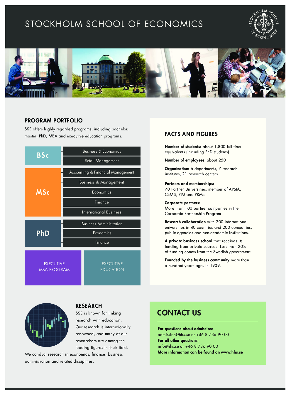 Stockholm School Of Economics - Page 4
