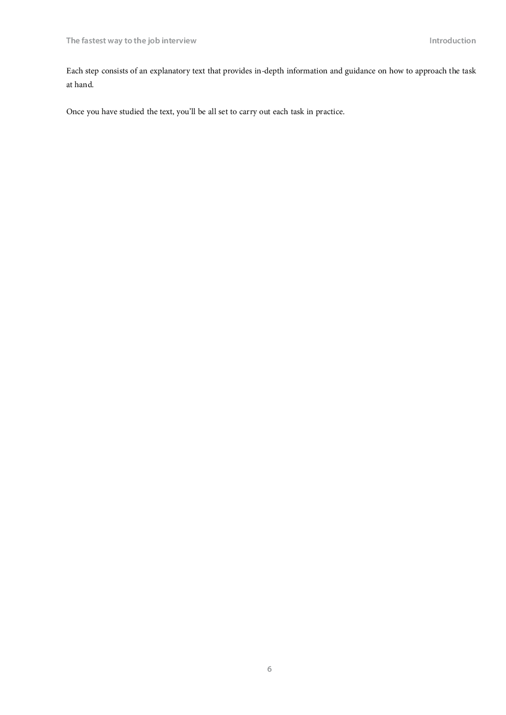 The Fastest Way To The Job Interview - Page 5