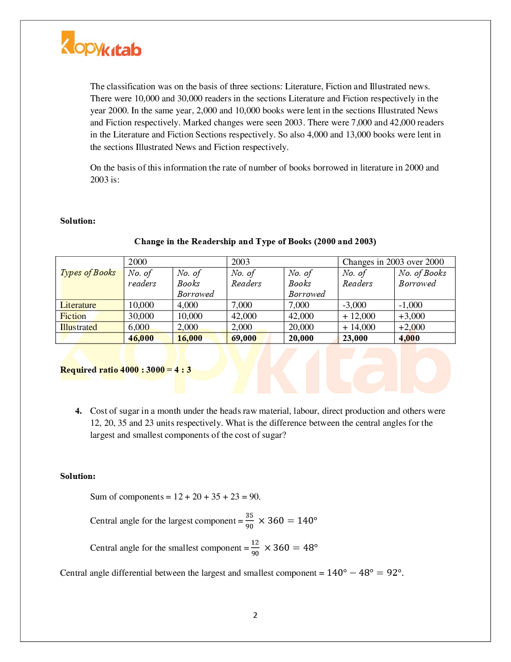 CA,CS & CMA Practice & Solutions of Statistical Analysis - Page 4