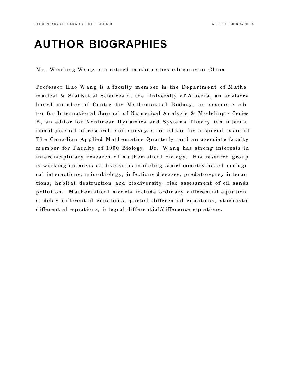 Elementary Algebra Exercise Book II - Page 5