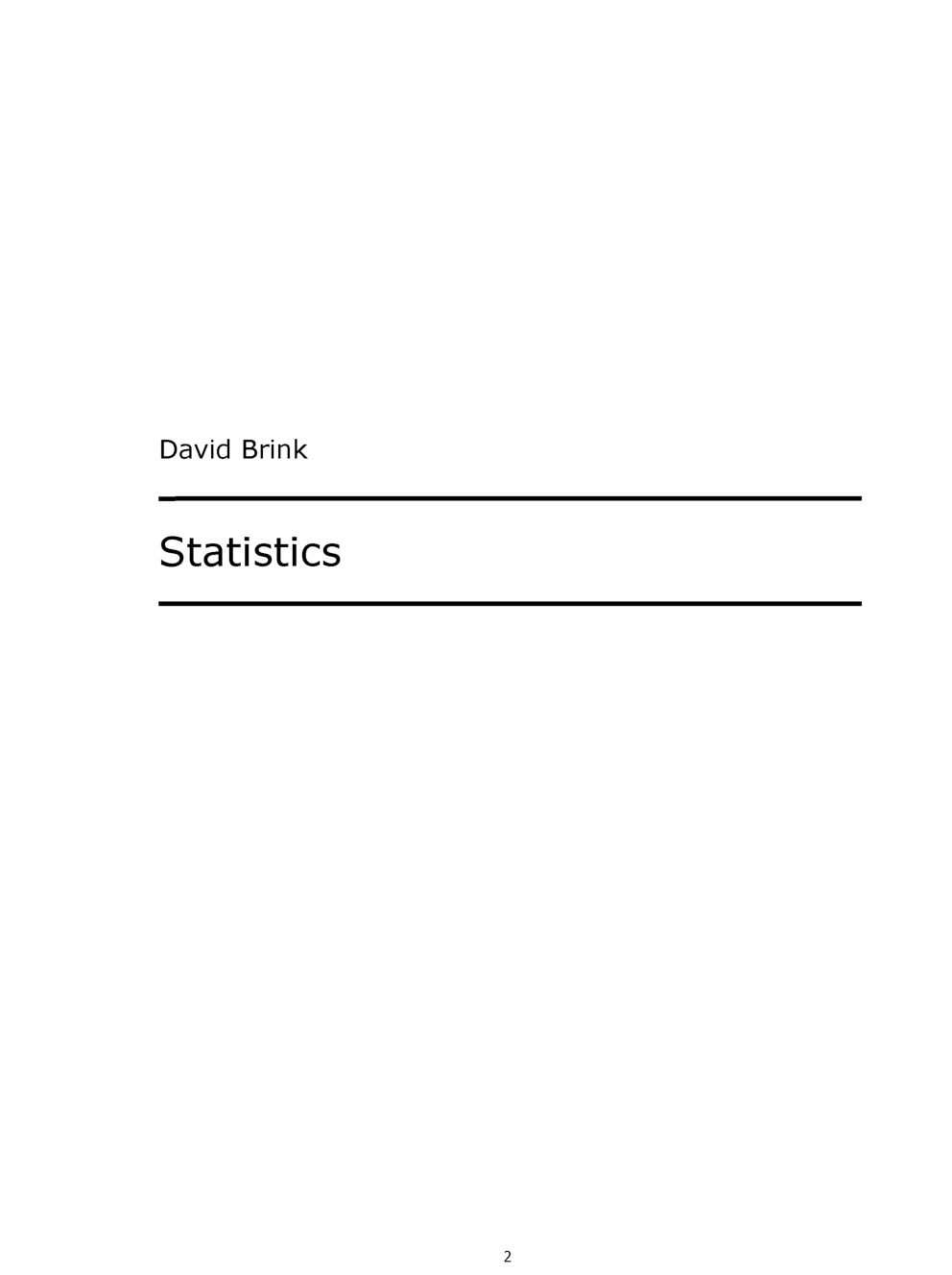 Essentials Of Statistics - Page 2