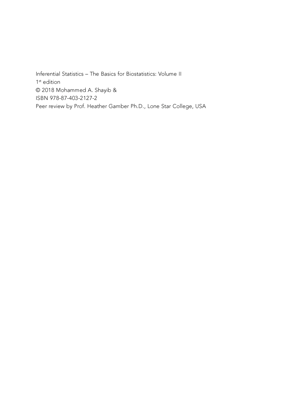 Inferential Statistics - Page 3