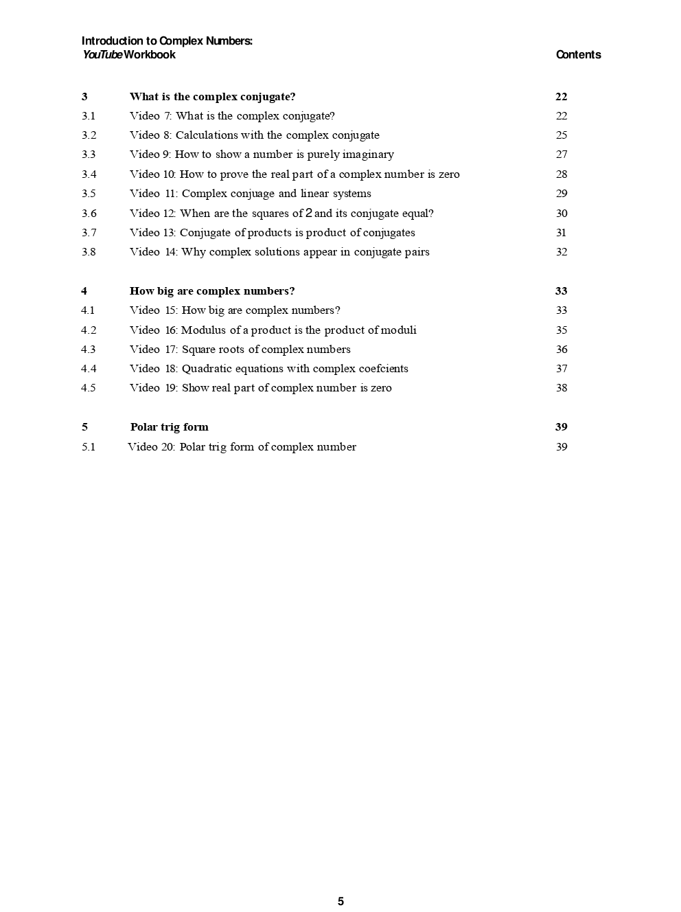 Introduction To Complex Numbers - Page 5