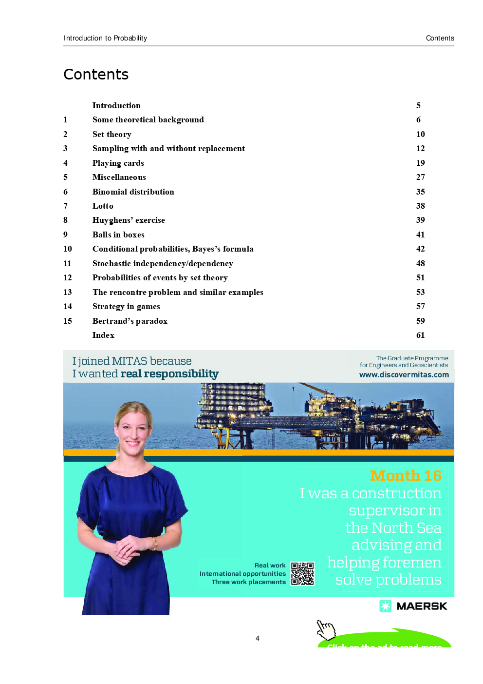 Introduction To Probability - Page 4