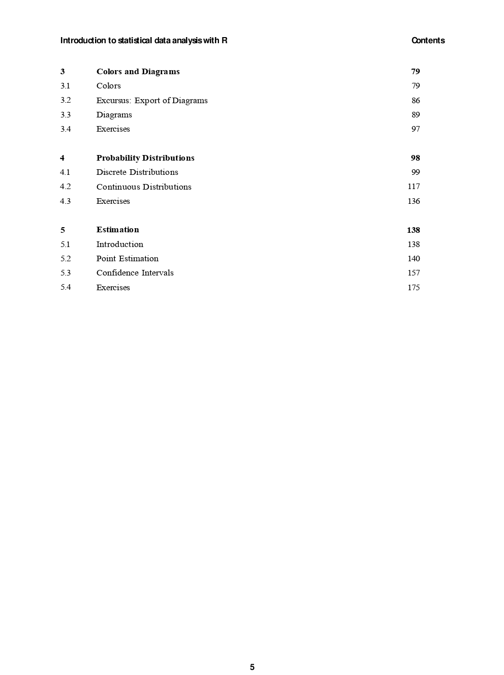 Introduction To Statistical Data Analysis With R - Page 5