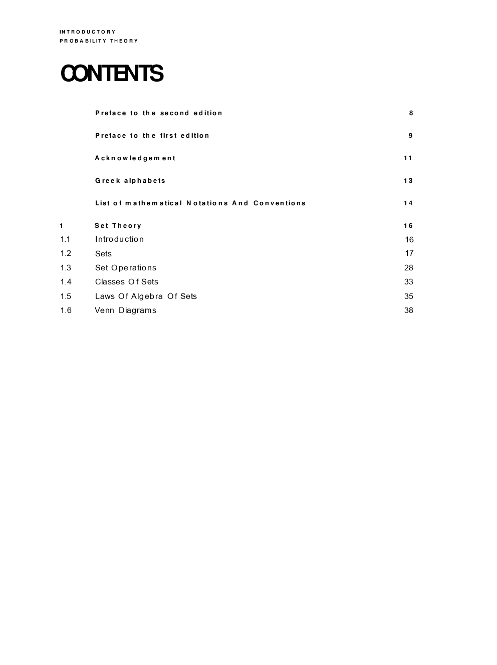 Introductory Probability Theory - Page 4