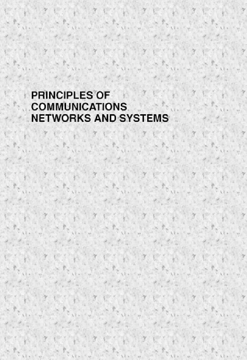 Principles Of Communications Networks And Systems - Page 1