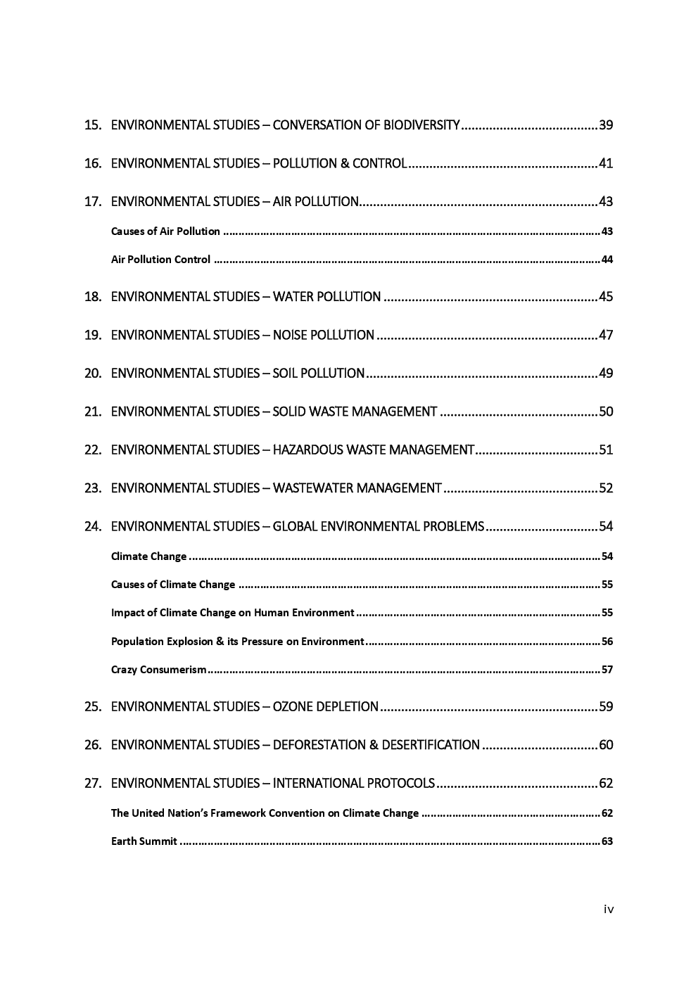 Environmental Earth Sciences (Earth Science) Study Material For CSIR NET Exam - Page 4
