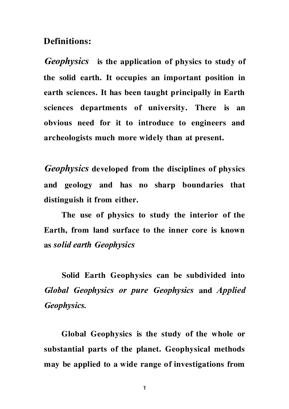 Geophysics (Earth Science) Study Material For CSIR NET Exam - Page 3