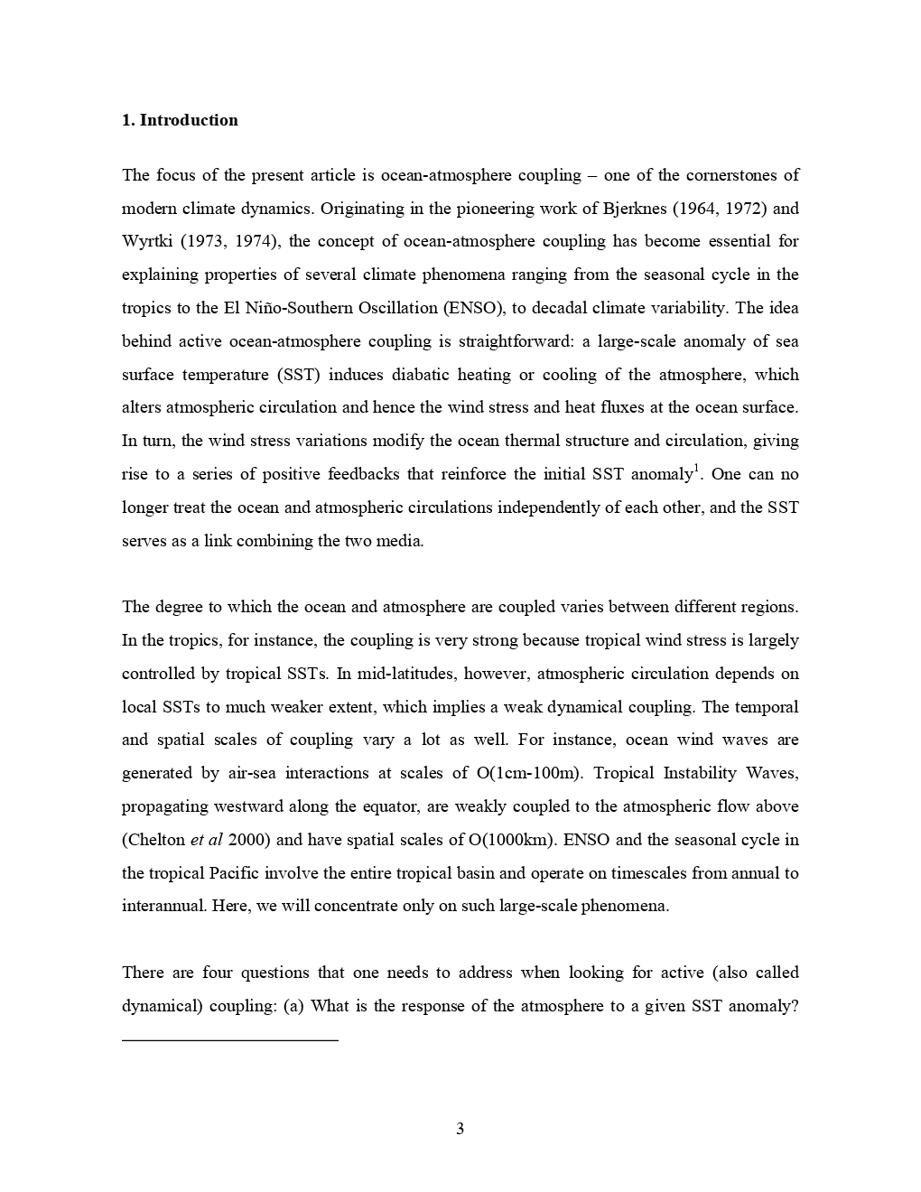 Oceans and Atmosphere (Earth Science)  Study Material For CSIR NET Exam - Page 2