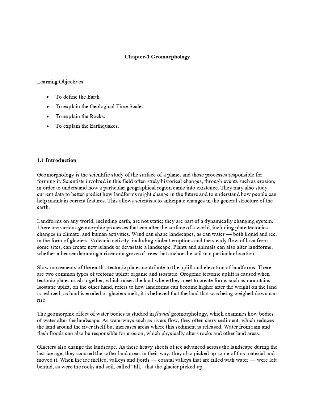 Physical Geography (Earth Science) Study Material For CSIR NET Exam - Page 2