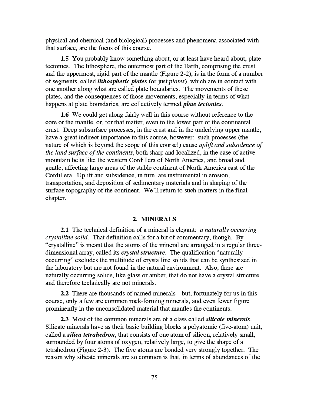 Surface Features And Processes (Earth Science) Study Material For CSIR NET Exam - Page 4
