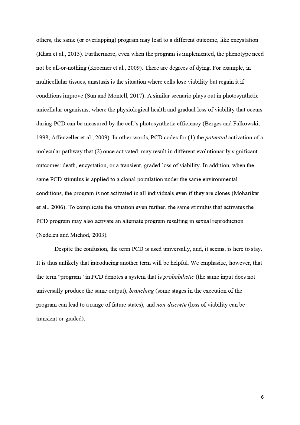 Programmed Cell Death, Aging And Senescence (Life Science) Study Material For CSIR NET Exam - Page 5