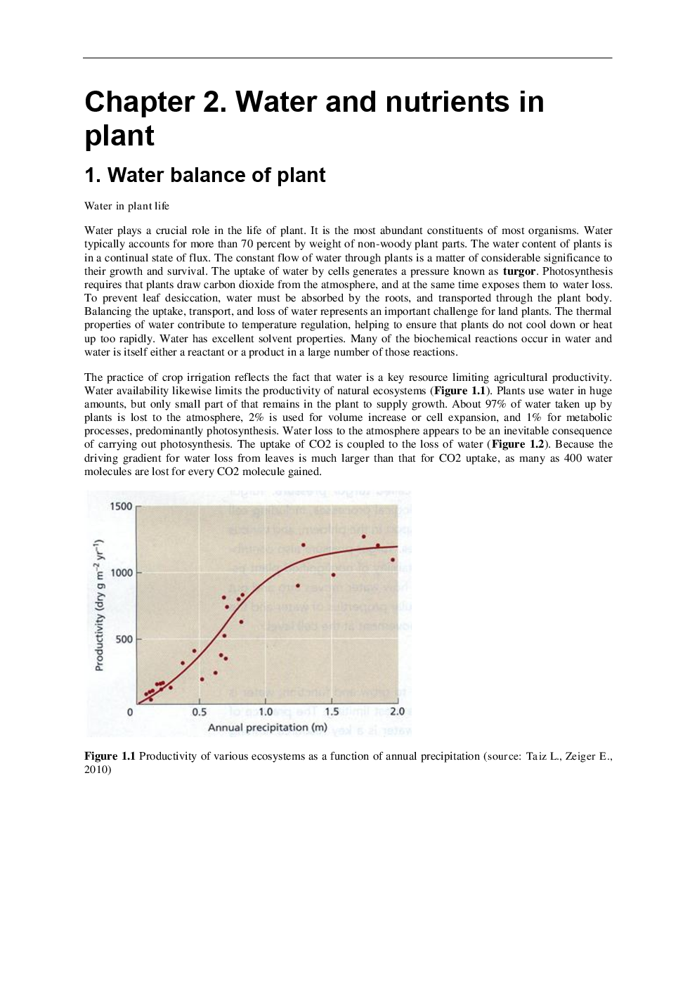 System Physiology - Plant (Life Science) Study Material For CSIR NET Exam - Page 3