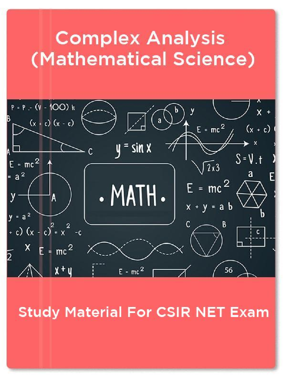 Complex Analysis  (Mathematical Science) Study Material For CSIR NET Exam - Page 1