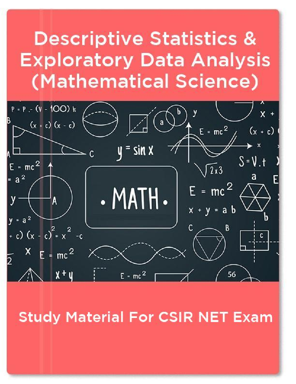 Descriptive Statistics & Exploratory Data Analysis (Mathematical Science) Study Material For CSIR NET Exam - Page 1