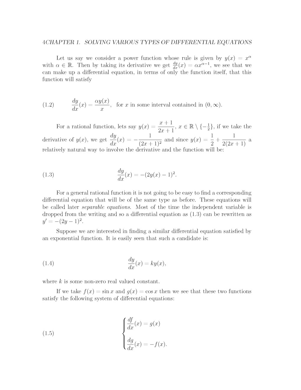 Ordinary Differential Equations (Mathematical Science) Study Material For CSIR NET Exam - Page 4