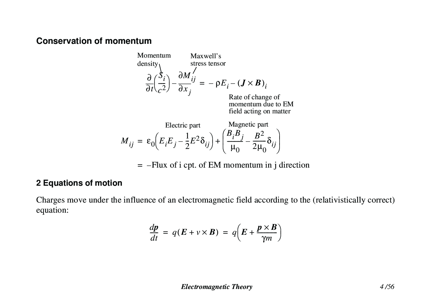 Electromagnetic Theory (Physical Science) Study Material For CSIR NET Exam - Page 5