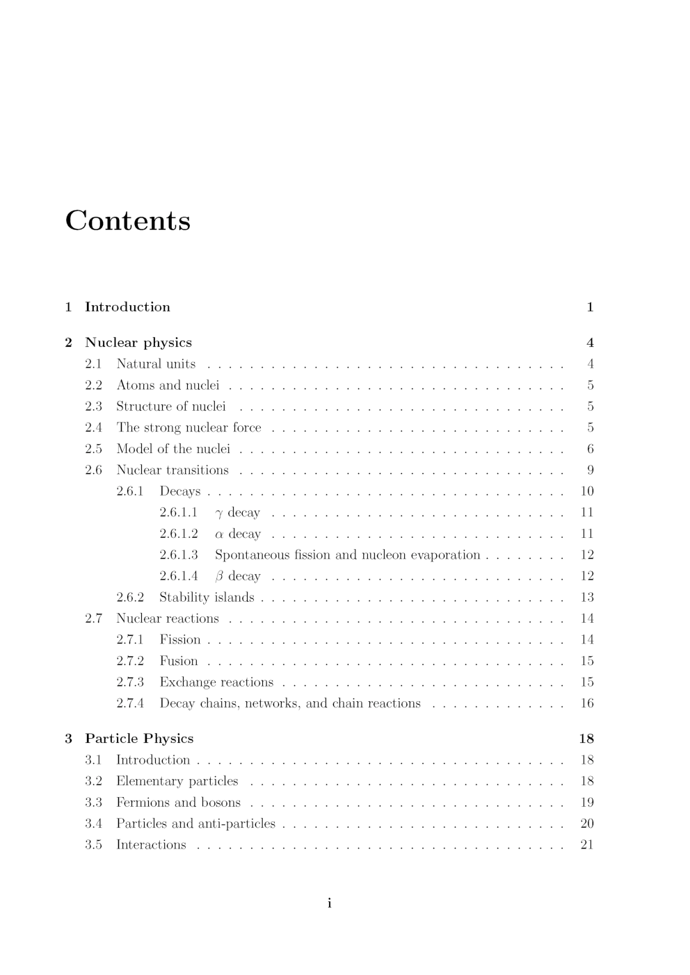 Nuclear And Particle Physics (Physical Science) Study Material For CSIR NET Exam - Page 3