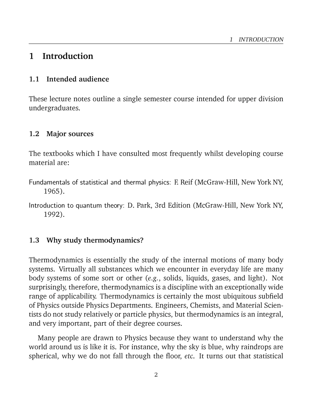Thermodynamic And Statistical Physics (Physical Science) Study Material For CSIR NET Exam - Page 3