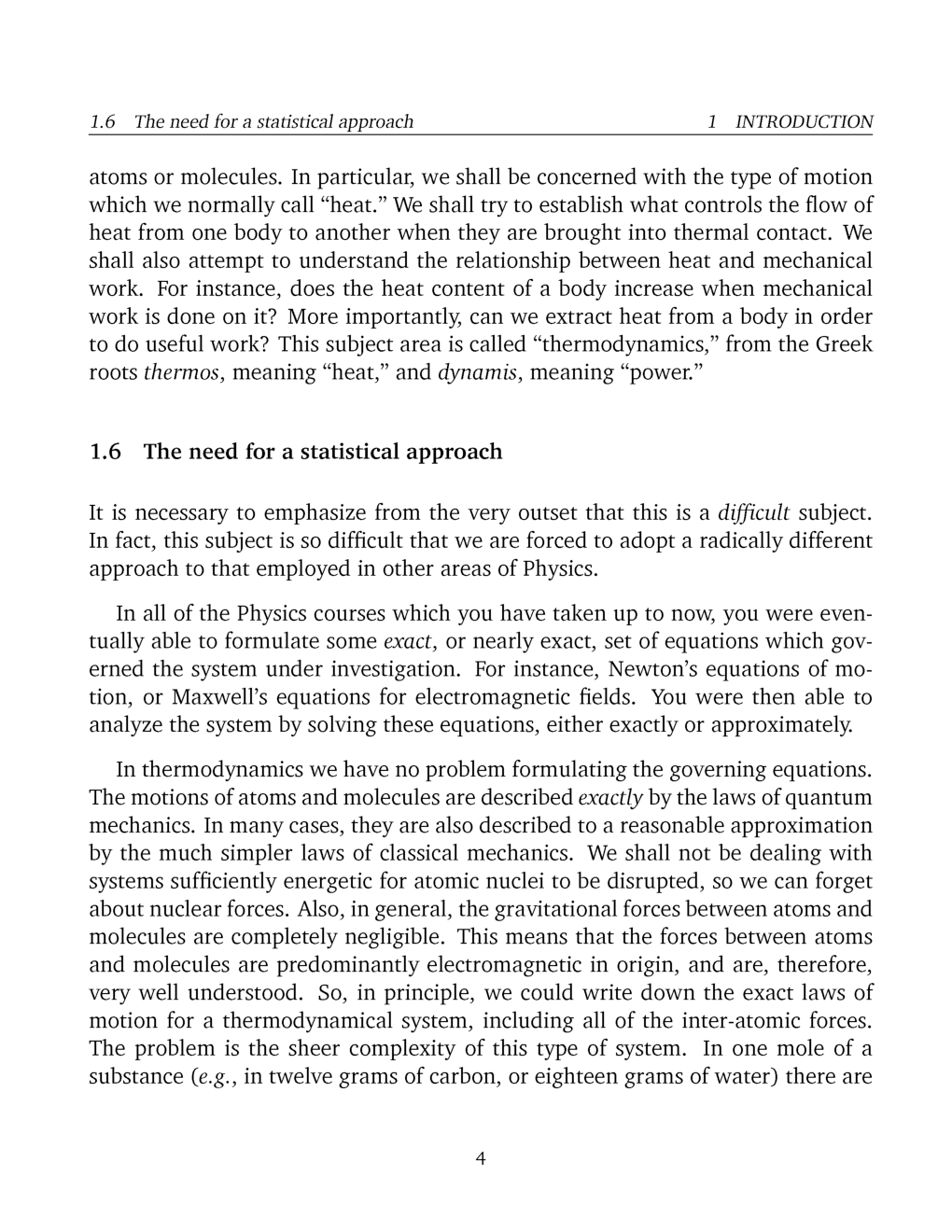 Thermodynamic And Statistical Physics (Physical Science) Study Material For CSIR NET Exam - Page 5