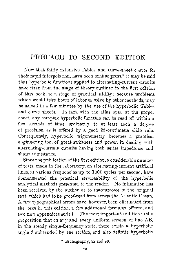 The Application Of Hyperbolic Functions To Electrical Engineering Problems - Page 5