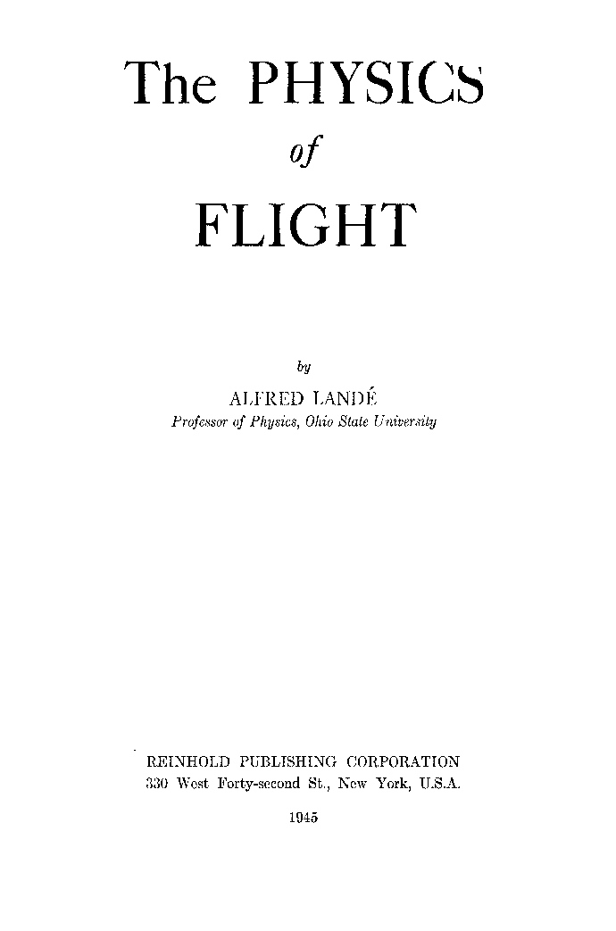 The Physics Of Flight - Page 2